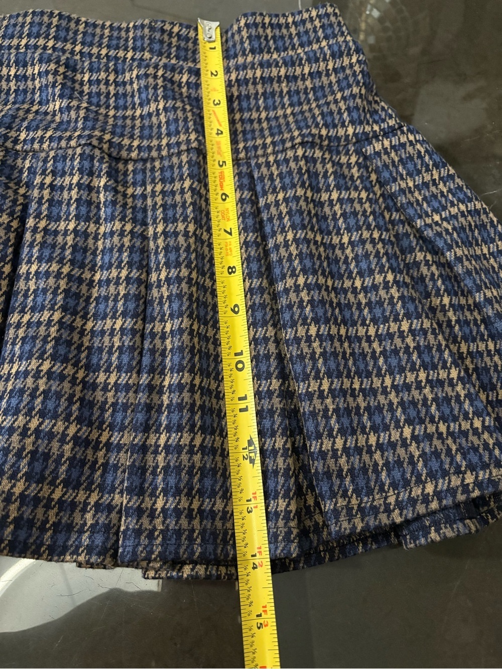 American Eagle Outfitters Women’s Pleated Plaid Mini Skirt Size XS Grunge, Y2K - Picture 8 of 8